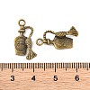 Tibetan Style Alloy Liquor Bottle Pendants TIBEP-A100796-AB-LF-2