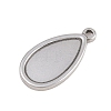 304 Stainless Steel Pendant Cabochon Settings STAS-D264-08E-P-2