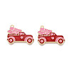 Alloy Enamel Pendants ENAM-T024-06A-G-1