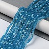 Transparent Glass Beads Strands EGLA-A044-T3mm-MB27-2