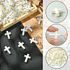 100Pcs Resin Imitation Pearl Beads RESI-SC0036-40-3