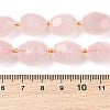 Natural Rose Quartz Beads Strands G-P541-A01-02-4