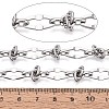 304 Stainless Steel Hexagon Link Chains CHS-Q009-12P-3