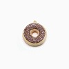 PU Imitation Doughnut Pendant Decorations FIND-WH0094-68B-1