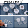 20Pcs Plastic Nail Decorate Storages MRMJ-CA0001-41A-5
