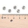 316 Surgical Stainless Steel Rhinestone Spacer Beads X-STAS-L285-001P-02-3