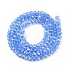 Electroplate Glass Beads Strands EGLA-A044-T3mm-A14-3