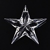 Transparent Acrylic Pendants TACR-T028-09A-2