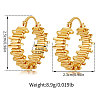 Brass Hoop Earrings for Women WGB6F4D-01-5