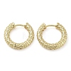 Brass Hoop Earrings EJEW-K276-01G-1