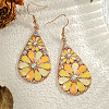 Bohemian Alloy Enamel Dangle Earrings FS-WG2DAA9-01-1