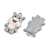 Baking Paint Zinc Alloy Pendants AL-CBA032C-02-2