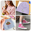 40Pcs 8 Styles Easter Polyester Cloth Sew On Ornament Accessories PATC-TA0001-62-9