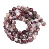 Natural Plum Blossom Tourmaline Beads Strands G-P611-C36-01-3