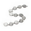 304 Stainless Steel Flower Link Chains CHS-C004-04C-P-4