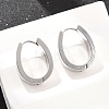 201 Stainless Steel Hoop Earrings EJEW-T056-03P-05-2