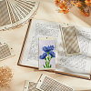 Handmade Wooden Embroidered Bookmark WOOD-WH0050-072-4