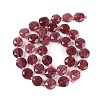 Natural Strawberry Quartz Beads Strands G-C116-A42-01-4