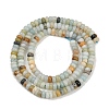 Natural Flower Amazonite Beads Strands G-H292-A21-01-3
