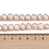 Natural Cultured Freshwater Pearl Beads Strands PEAR-I007-07J-11B-5