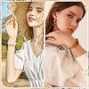 6Pcs 6 Colors Acrylic Bangles for Women BJEW-ME0001-03B-5