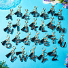 1Pc Resin Letter Keychains KEYC-TADJ0001-09C-7