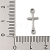 201 Stainless Steel Connector Charms STAS-S146-04P-3