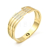 304 Stainless Steel Pave Crystal Rhinestone Hollow Out Hinged Bangles for Women BJEW-D044-06D-01G-1