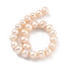 Natural Cultured Freshwater Pearl Beads Strands PEAR-C003-16A-3