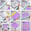 2 Sets A4 Hot Stamping Foil Paper DIY-FH0003-65-4