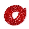 Glass Beads Strands EGLA-A044-T4mm-D01-2