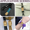 4Pcs Brass European Beads KK-HY0004-67AG-5