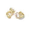 Brass Micro Pave Cubic Zirconia Charms KK-C089-02G-2