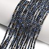 Natural Dumortierite Beads Strands G-Z116-A26-2mm-1