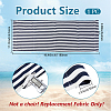 1Pc Stripe Polyester Chair Replacement Fabric AJEW-GF0014-50G-2