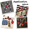 600Pcs 3 Colors Dyed Wood Beads WOOD-SC0002-43-6
