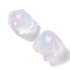 Transparent Spray Paint Glass Beads GLAA-Z011-09K-2