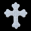 Religion Cross Shape Display Decoration DIY Silicone Mold DIY-K071-01A-5