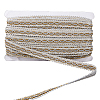 14.5M Polyester Lace Trim Ribbon OCOR-WH0101-244B-1