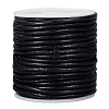 20M Round Cowhide Leather Cord WL-WH0015-01C-02-1