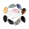 Natural & Synthetic Mixed Stone Pendants G-N349-14P-1