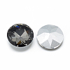 Pointed Back Glass Rhinestone Cabochons RGLA-T029-8mm-07-2