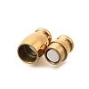 Barrel 304 Stainless Steel Magnetic Clasps STAS-D382-03B-G-2