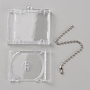 Rectangle Acrylic Mini CD Box Pendant Decorations KEYC-WH20004-31-1