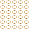 200Pcs 304 Stainless Steel Round Rings STAS-BBC0010-21B-7