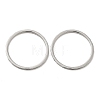 304 Stainless Steel Plain Band Rings RJEW-I101-01D-P-1