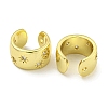 Brass Cuff Earrings EJEW-C104-082G-2
