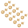 304 Stainless Steel Ear Studs EJEW-UN0001-12-8mm-1