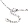 304 Stainless Steel Singapore Chain Necklaces NJEW-JN05167-02-5