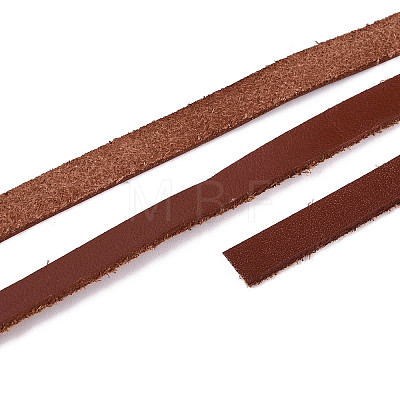 5M Flat Cowhide Leather Jewelry Cord WL-N001-01-1